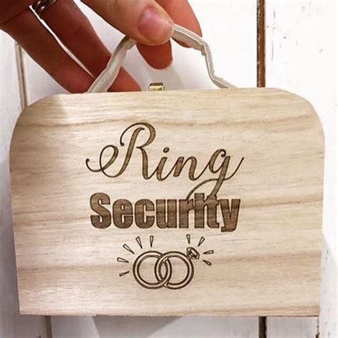 metal ring bearer box|ring security box for bearer.